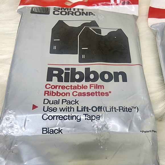 NIP Smith Corona H9436 Typewriter Correctible Film Ribbon Cassette 4 Ct - Picture 2 of 8